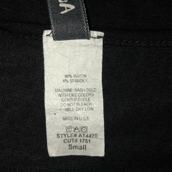 Audge Podge Long Sleeve Ruffle Tunic, Sz Sm - Picture 7 of 7